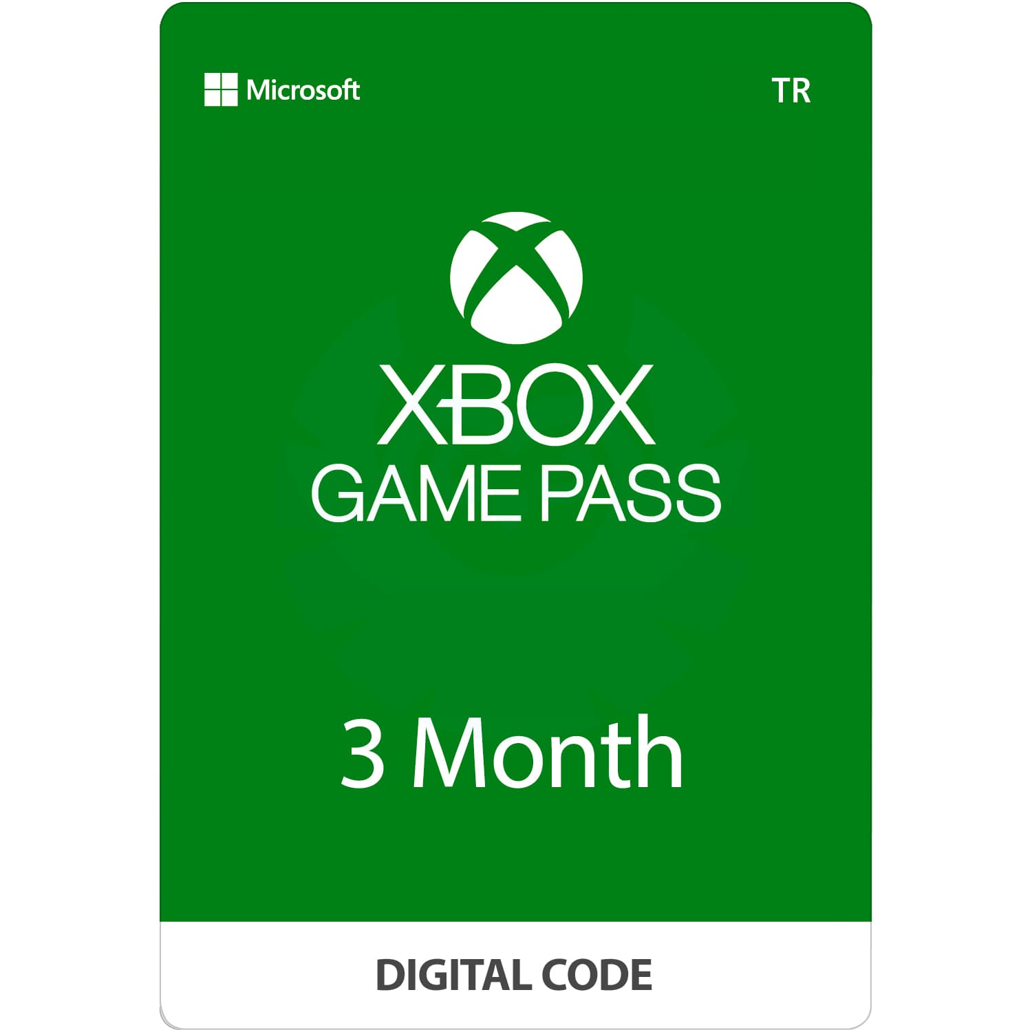 Xbox Game Pass 3 Months Key TURKEY (Console)