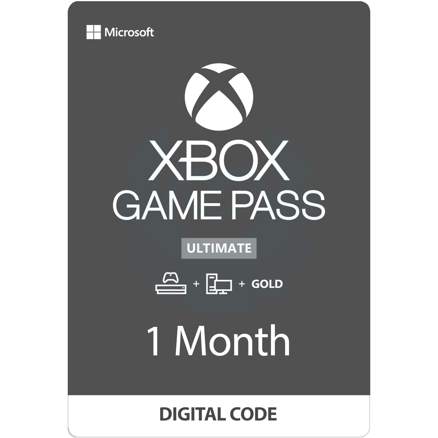 Xbox Game Pass Ultimate – 1 Month (Xbox One/ Windows) Xbox Live
